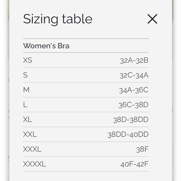 🌙 Zyia Active All Star Bra size xxxl - Picture 2 of 5